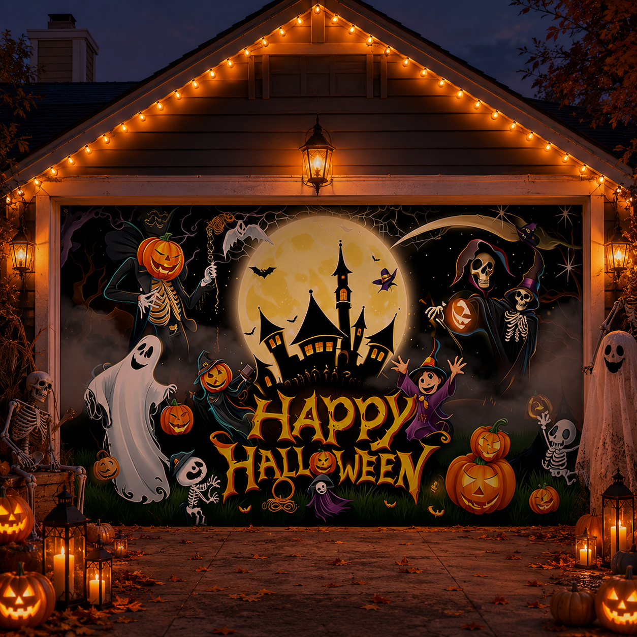 π Transform Your Garage Into A Halloween Nightmare