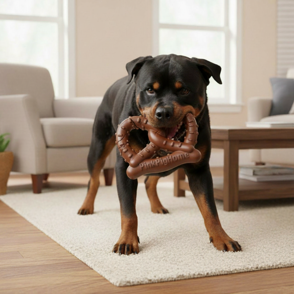 PPH Pretzel-Shaped Heavy-Duty Chew Toy
