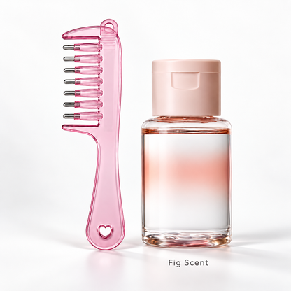 🌿 Root-Care Scalp Massage & Massage Comb