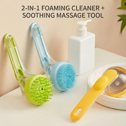 Pet Scrubber🧼 Buy 1 Get 1 FREE 🎁– Deep Clean Foaming Bath Brush🫧