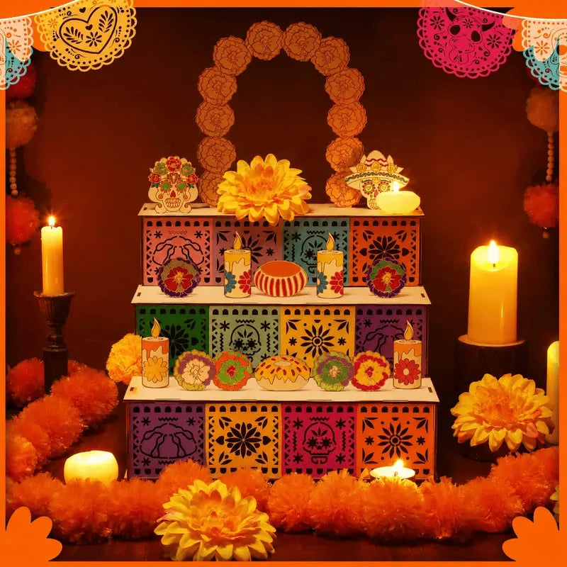 Sacred Memories: DIY Día de los Muertos Wooden Tribute 🕯️