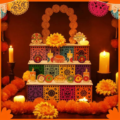 Sacred Memories: DIY Día de los Muertos Wooden Tribute 🕯️