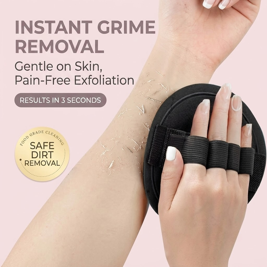 Exfoliating Mitts (Finger ）+A free one
