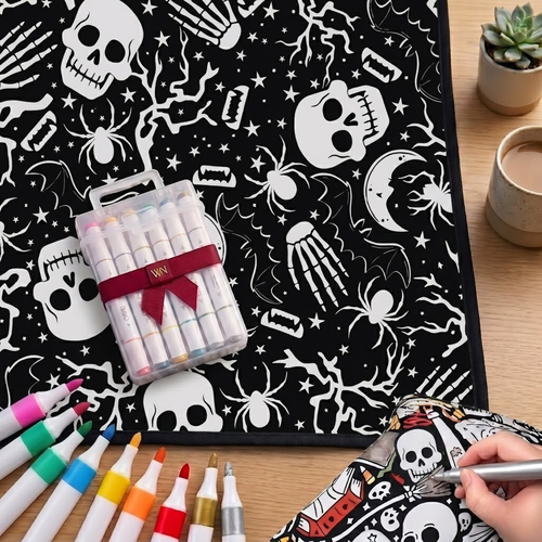 🎨✨DIY Coloring Blanket With Markers