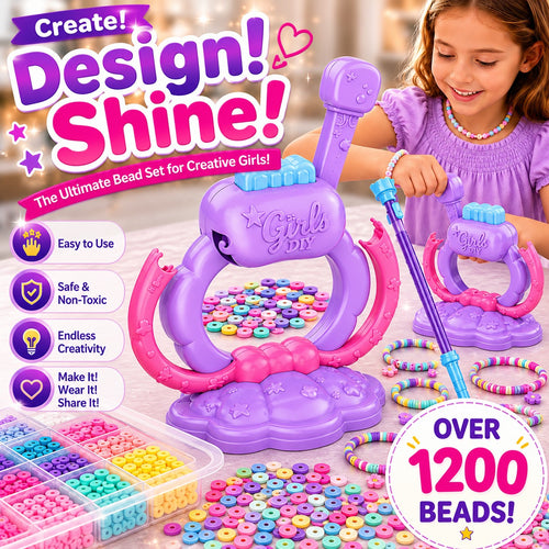 💖 Bead Magic! Create Your Own Colorful Bracelets