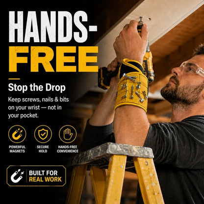 🧲Magnetic Tool Wristband | Hands-Free Hardware Holder