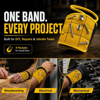 🧲Magnetic Tool Wristband | Hands-Free Hardware Holder