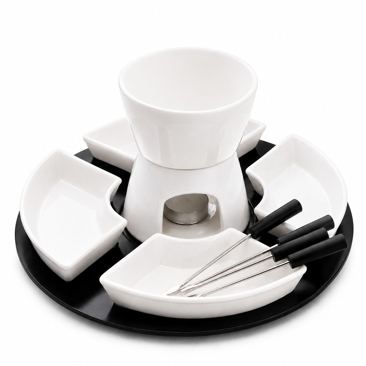 🍫 Melt & Dip Ceramic Fondue Set