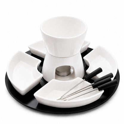 🍫 Melt & Dip Ceramic Fondue Set