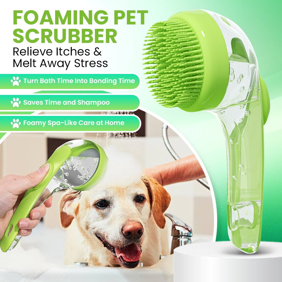 Pet Scrubber🧼 Buy 1 Get 1 FREE 🎁– Deep Clean Foaming Bath Brush🫧