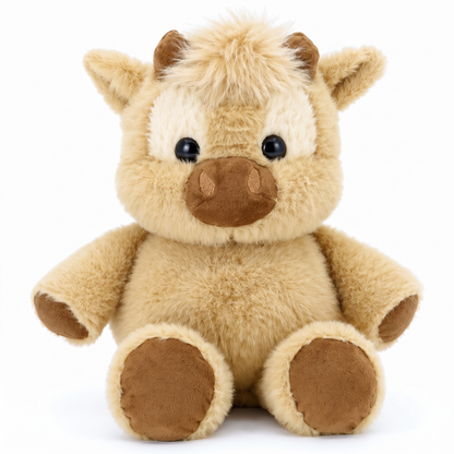 🐮✨ Moo-ve Over Stress — Meet Your Adorably Wiggly Highland Cow Companion
