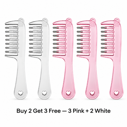 🌿 Root-Care Scalp Massage & Massage Comb