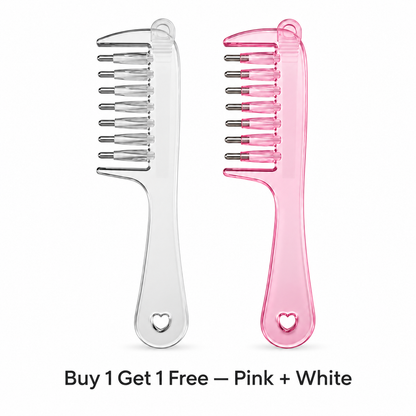 🌿 Root-Care Scalp Massage & Massage Comb