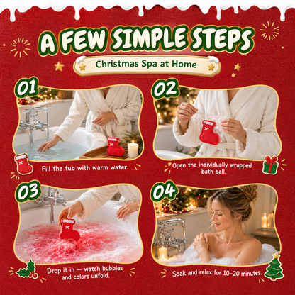 🎄Turn Bath Time Into a Christmas Escape