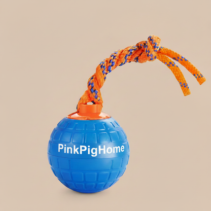 PPH Smart Rolling Interactive Dog Ball with Rope